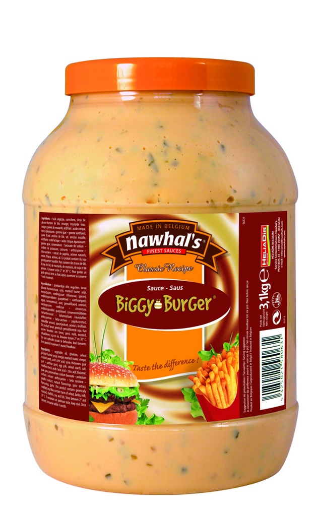 BIGGY BURGER PET 3x3l