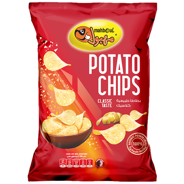 CHIPS MAHBOUL CLASSIC TASTE 10x85gr