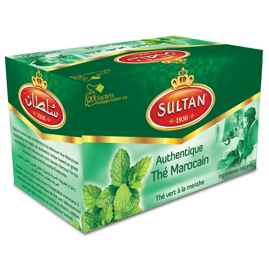 INFUSION AUTHENTIQUE THE MAROCAIN (12x20 sachets)