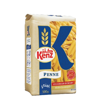 Pâtes PENNE RIGATE KENZ (12x500g)