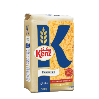 Pâtes FARFALLES KENZ (12x500g)