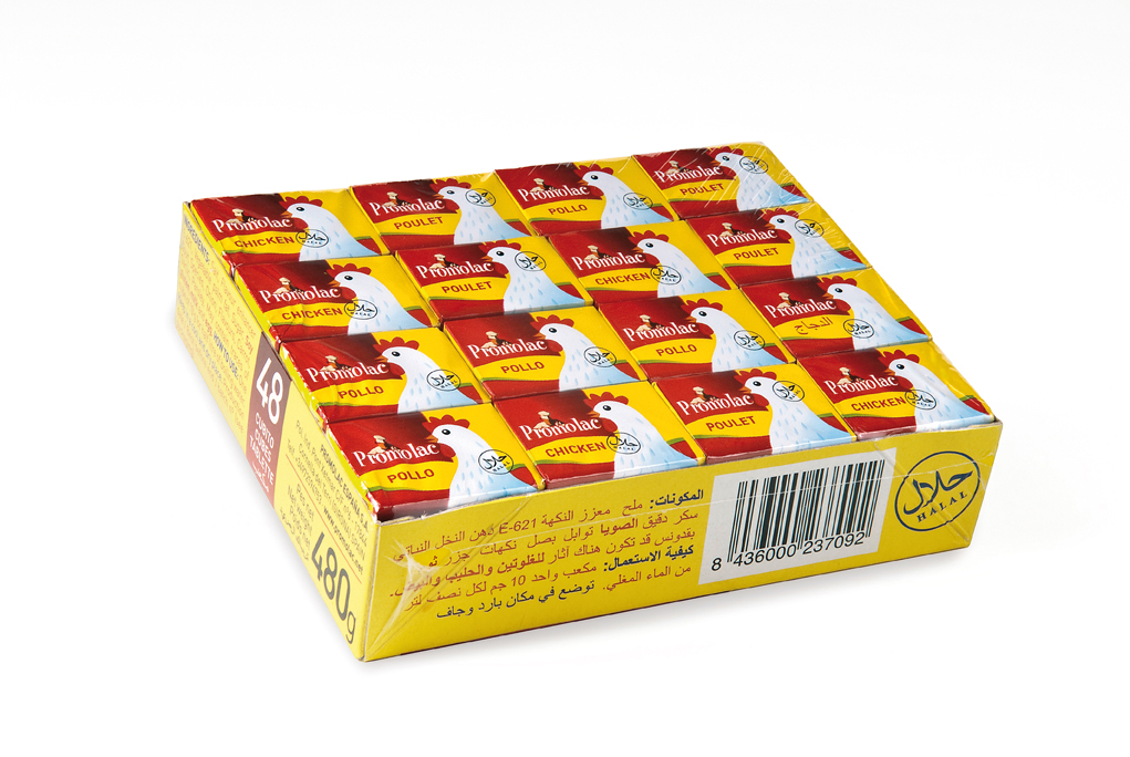 BOUILLON CUBE POULET PROMOLAC (48x10g)