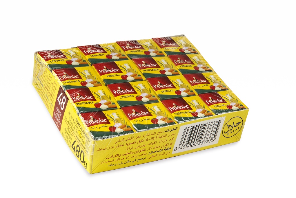 BOUILLON CUBE LEGUMES PROMOLAC (48x10g)