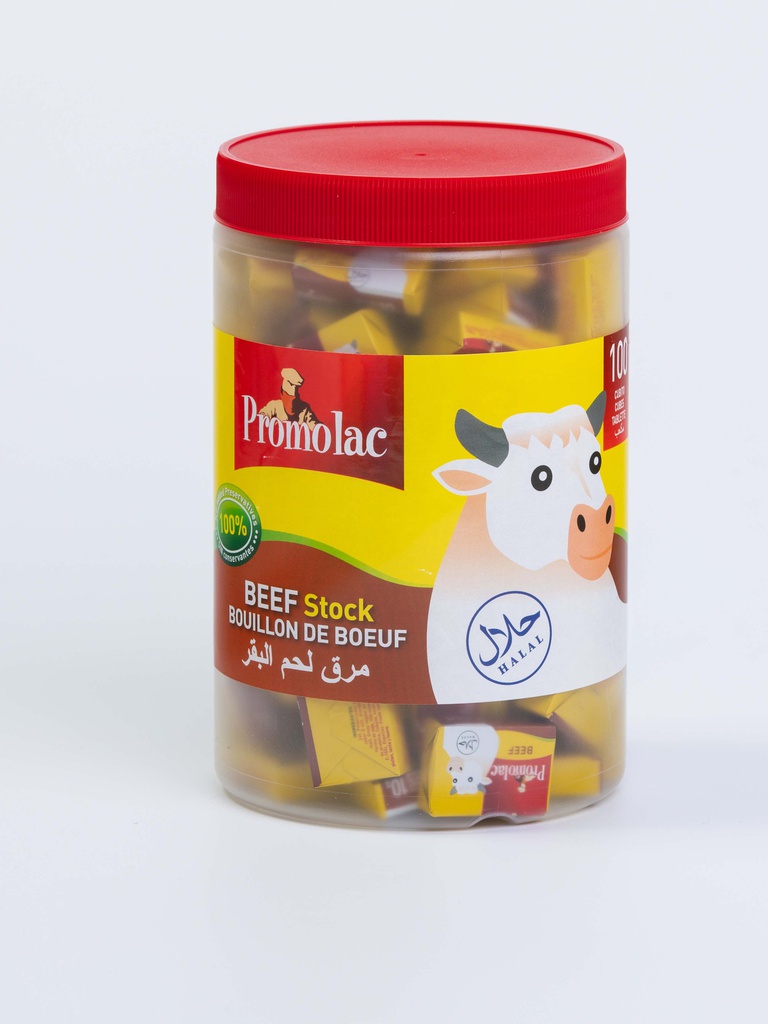 BOUILLON CUBE BOEUF PROMOLAC (100x10g)