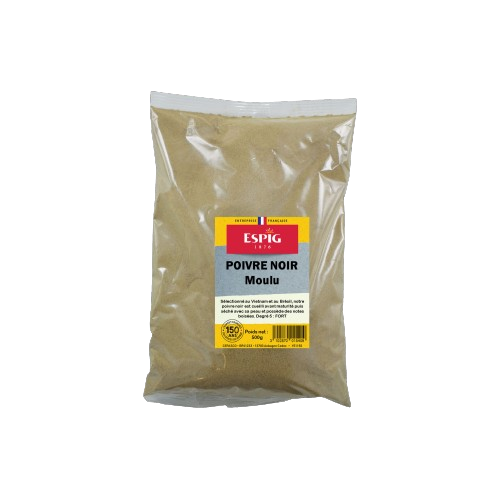 POIVRE NOIR MOULU ESPIG (500g)