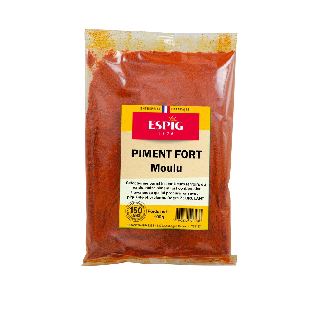 PIMENT FORT MOULU ESPIG (500g)