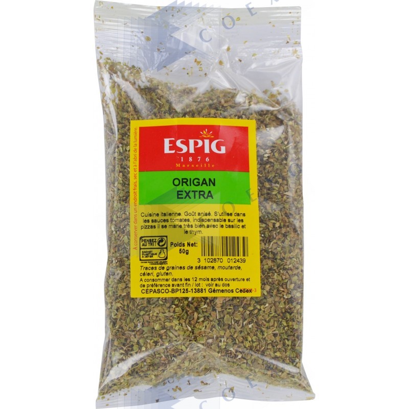 ORIGAN EXTRA ENTIER ESPIG (500g)