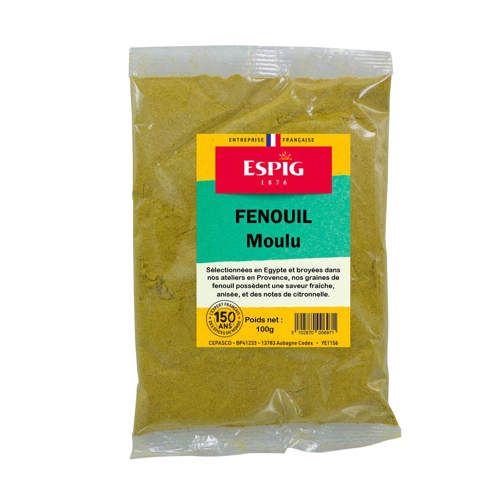 FENOUIL MOULU ESPIG (20x100g)