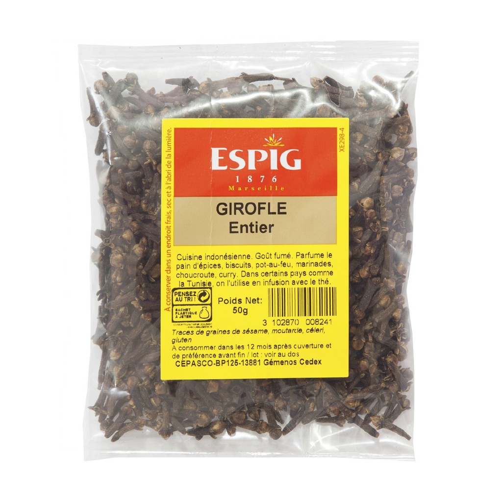 GIROFLE ENTIER ESPIG (15x50g)