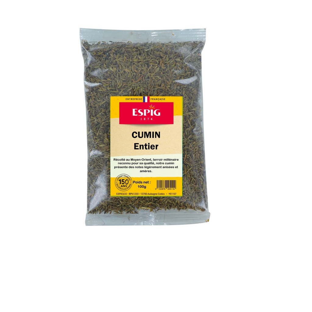 CUMIN ENTIER ESPIG (15x100g)