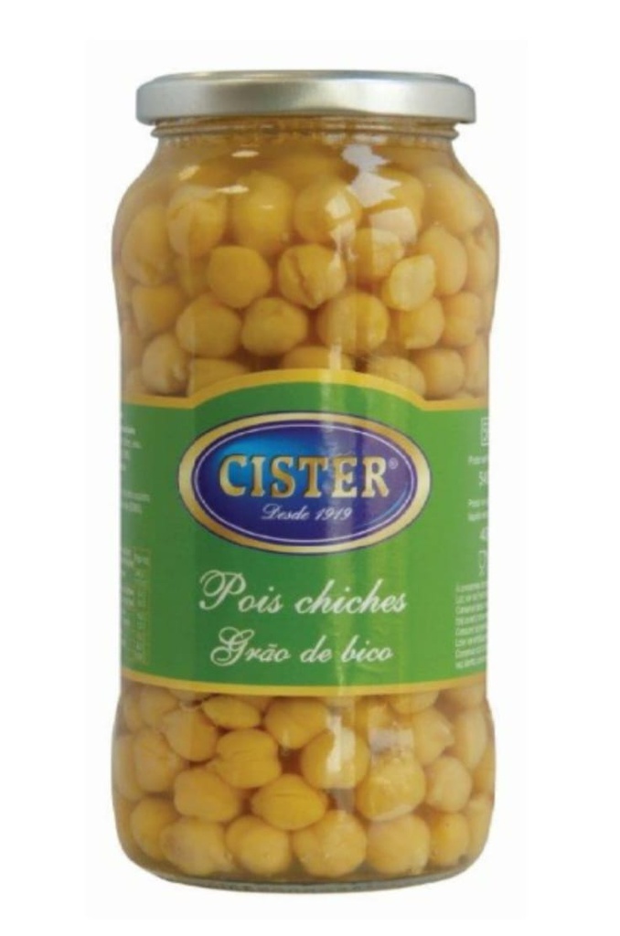 POIS CHICHES BOCAL CISTER (12x540G)