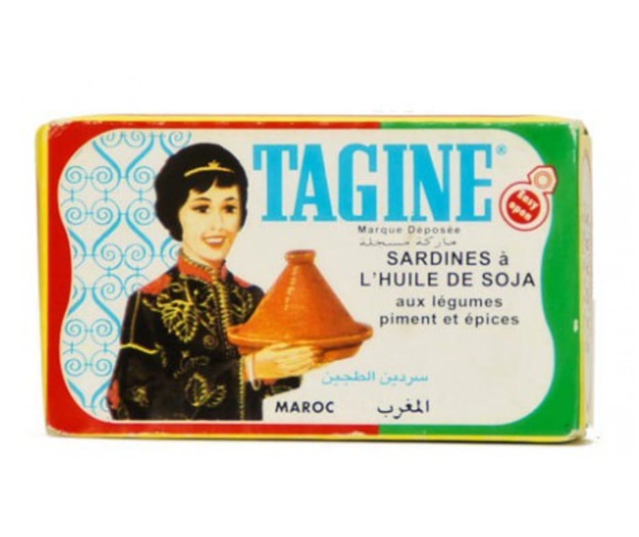 SARDINES SAUCE TAJINE ET LEGUMES (50x125G)