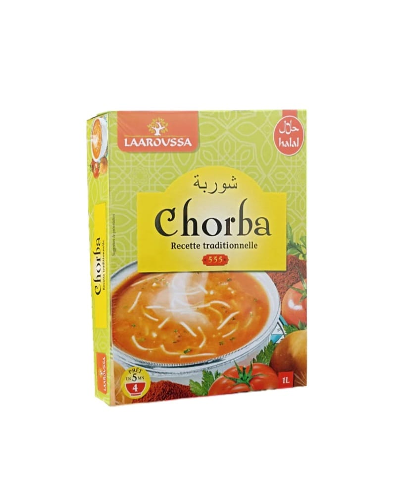 CHORBA MAROCAINE HALAL 555 LAAROUSSA (24x115G)