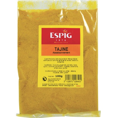 EPICES TAJINE ESPIG (20x100g)