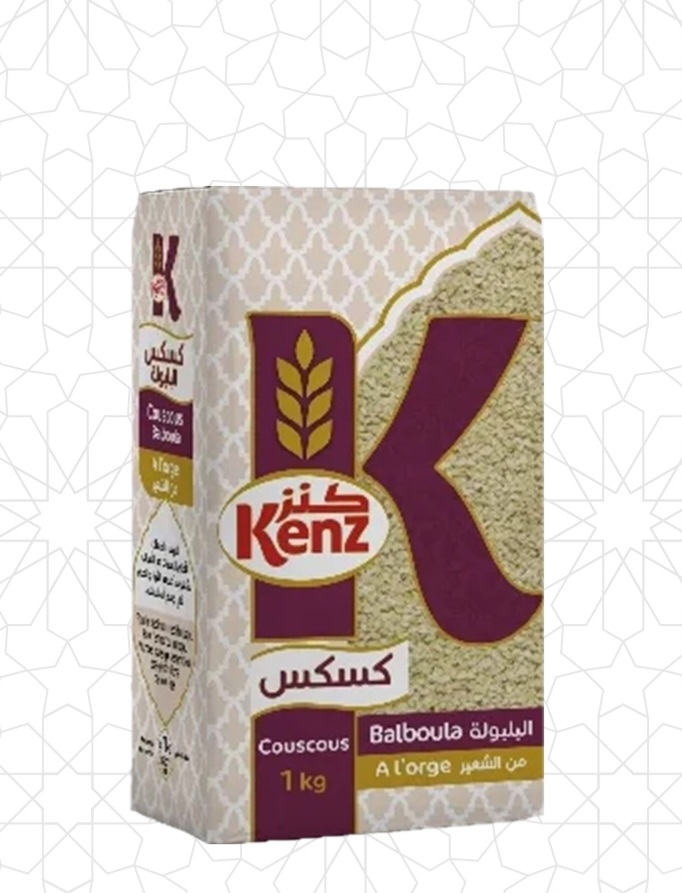 COUSCOUS D'ORGE KENZ (12x1kg)