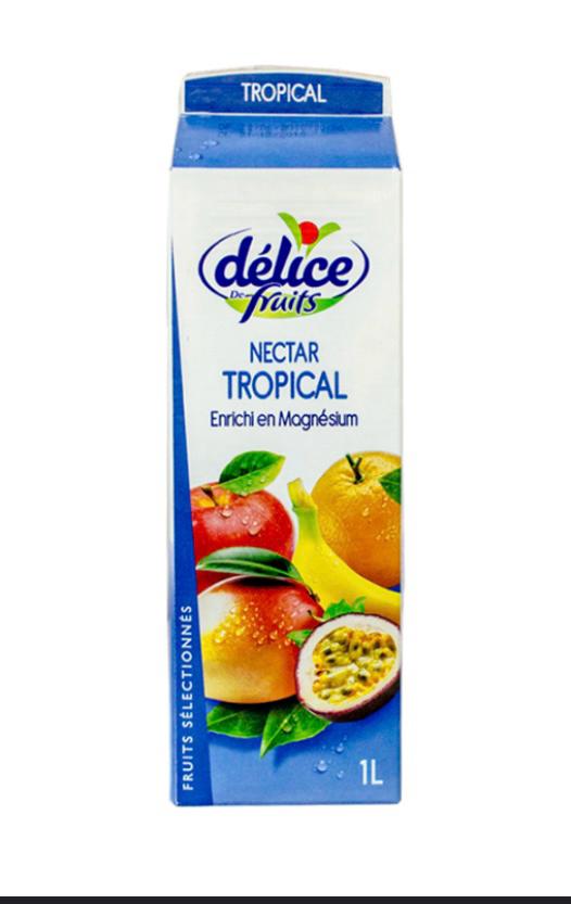 JUS DELICE TROPICAL 6X1L