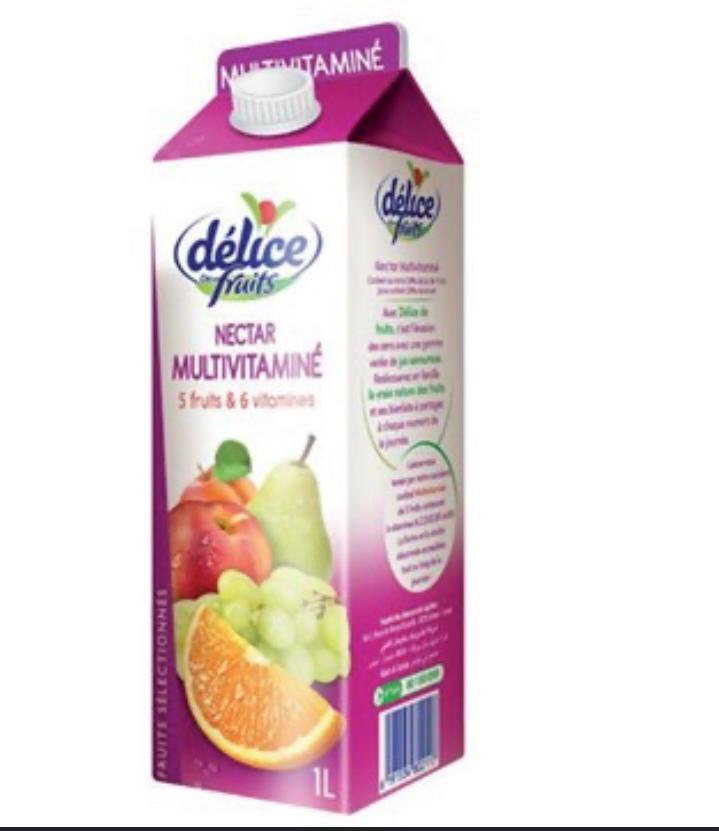 JUS DELICE MULTIVITAMINE 6X1L