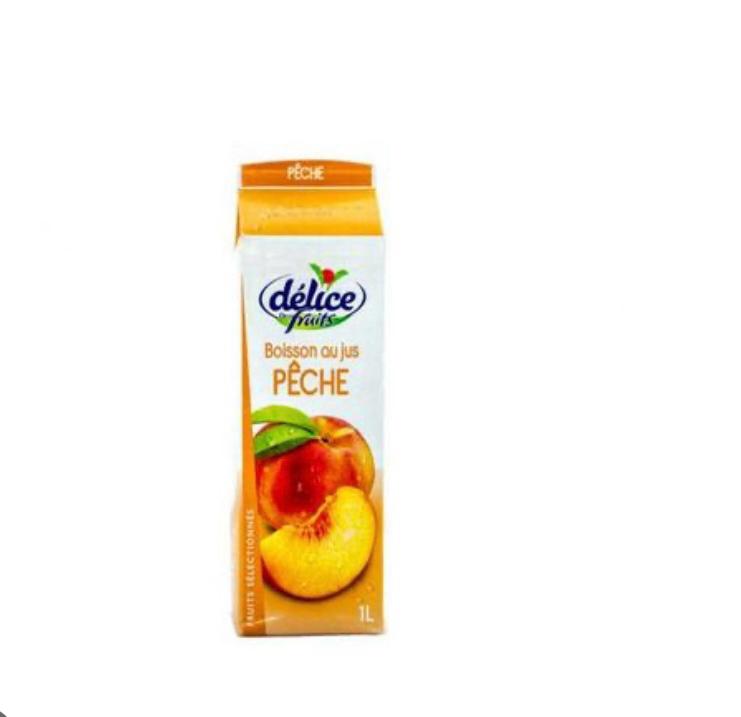 JUS DELICE PECHE 6X1L