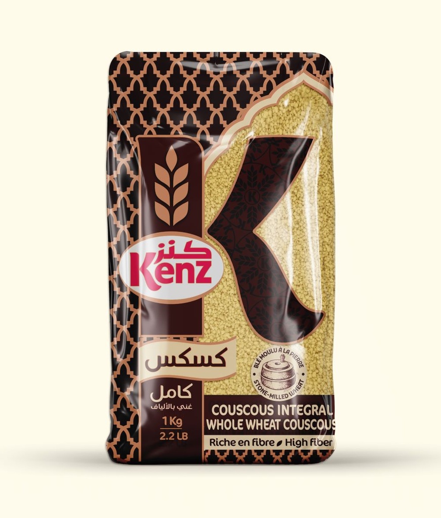 COUSCOUS INTEGRAL KENZ (12x1kg)