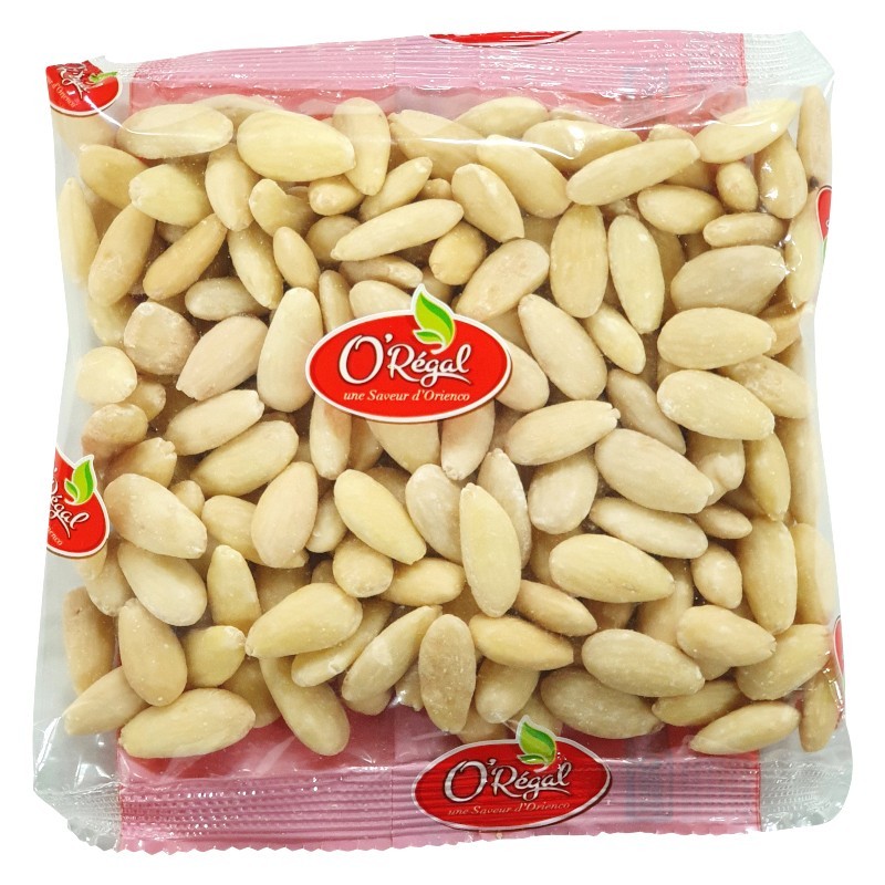 AMANDES 23/25  DECORTIQUEES CRUES 25X800GR