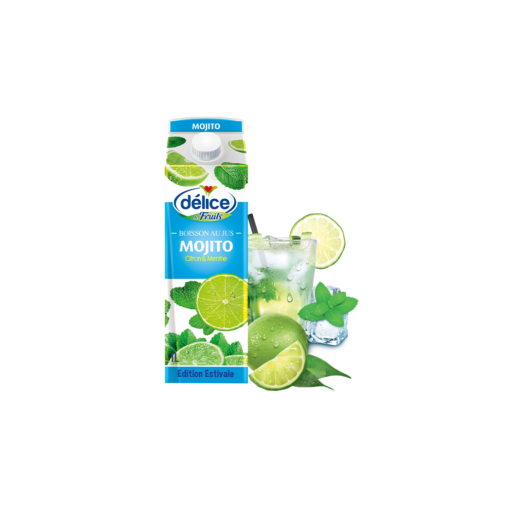 JUS DELICE MOJITO 6X1L