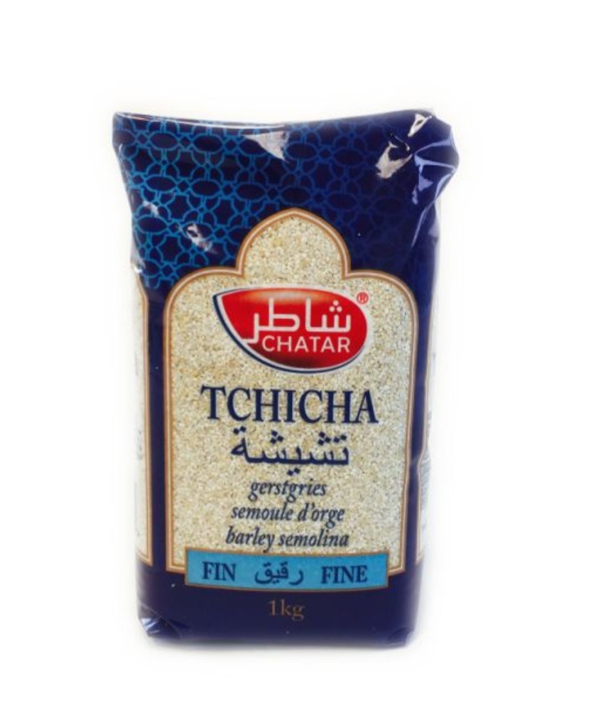 SEMOULE D'ORGE TCHICHA FINE CHATAR 12X1KG