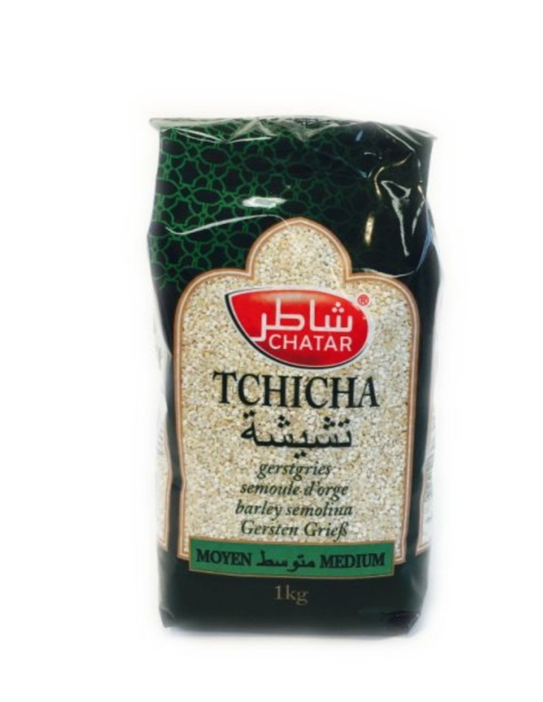 SEMOULE D'ORGE TCHICHA MOYENNE CHATAR 12X1KG