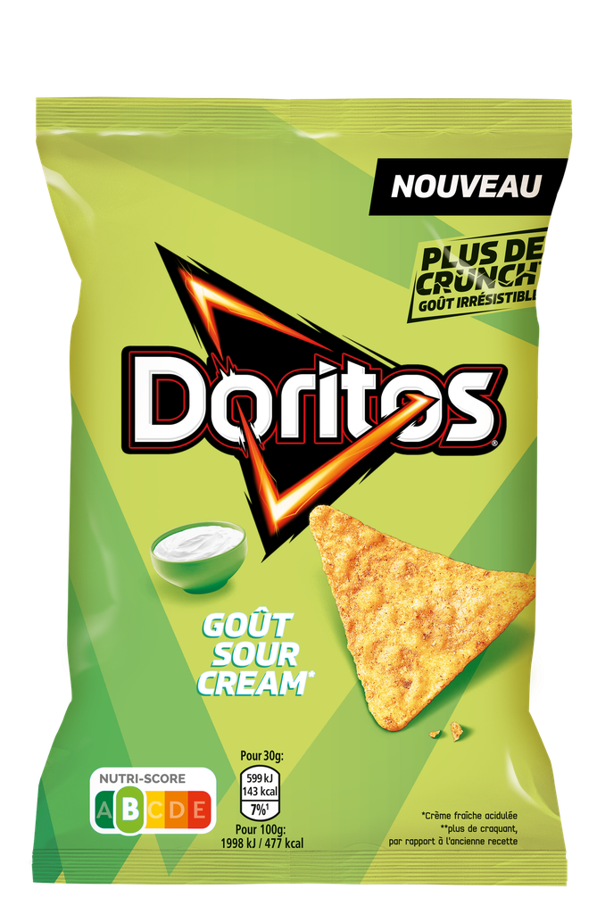 DORITOS SOUR CREAM (10X160GR)