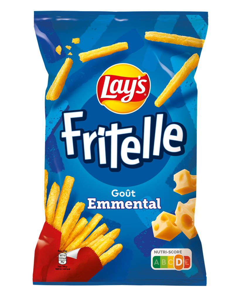 LAYS FRITELLE EMMENTAL 80GR (40X15)