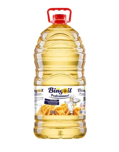 [HUI.10LP.BGL] HUILE DE TOURNESOL BINGOIL PROFESSIONNEL (2x10l)