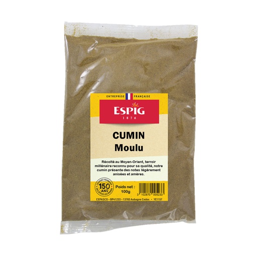 [EPS.ESPIG.CU.M500G] CUMIN MOULU ESPIG (500g)