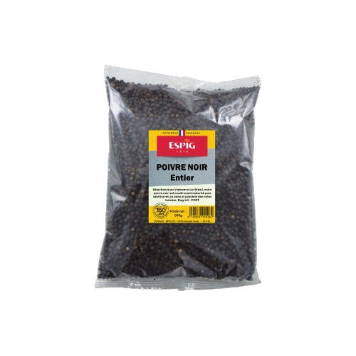 [EPS.ESPIG.PNE100G] POIVRE NOIR ENTIER ESPIG (20x100g)