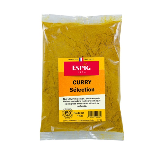 [EPS.ESPIG.CSM100G] CURRY SELECTION MOULU ESPIG (20x100g)