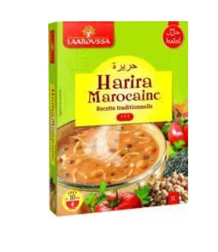 [HAR.MAR.555.LA.115] HARIRA MAROCAINE HALAL 555 LAAROUSSA (24x115G)