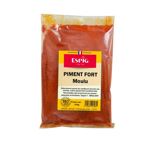 [EPS.ESPIG.PFM20X50G] PIMENT FORT MOULU ESPIG (20x50g)