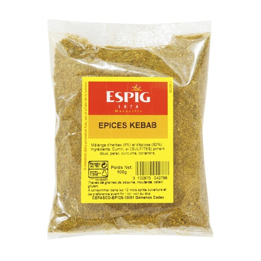 [EPS.ESPIG.EPKB20x100] EPICES KEBAB ESPIG (20x100g)