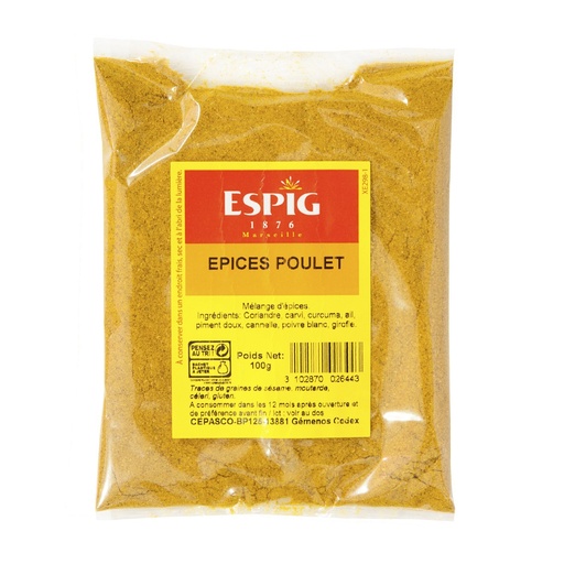 [EPS.ESPIG.EPPLT20x100] EPICES POULET ESPIG (20x100g)