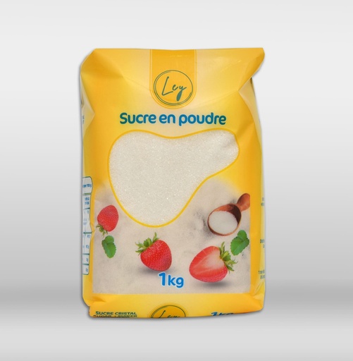 SUCRE EN POUDRE LEY (10x1kg)