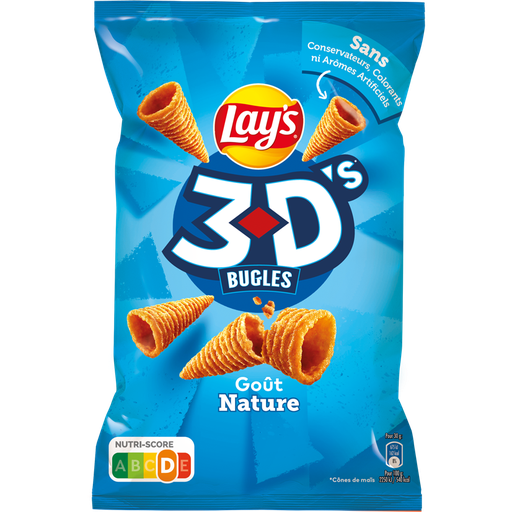 [PPC.L3D.NAT.85GR] LAYS 3D NATURE 85GR (40X15)